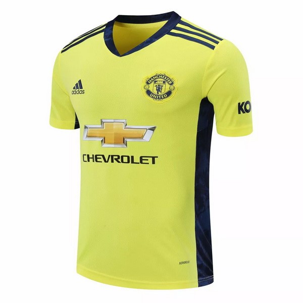 Camiseta Manchester United 2ª Portero 2020-2021 Amarillo